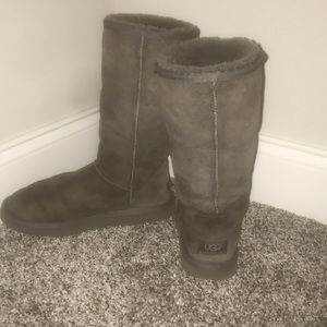 Tall Gray Ugg Boots